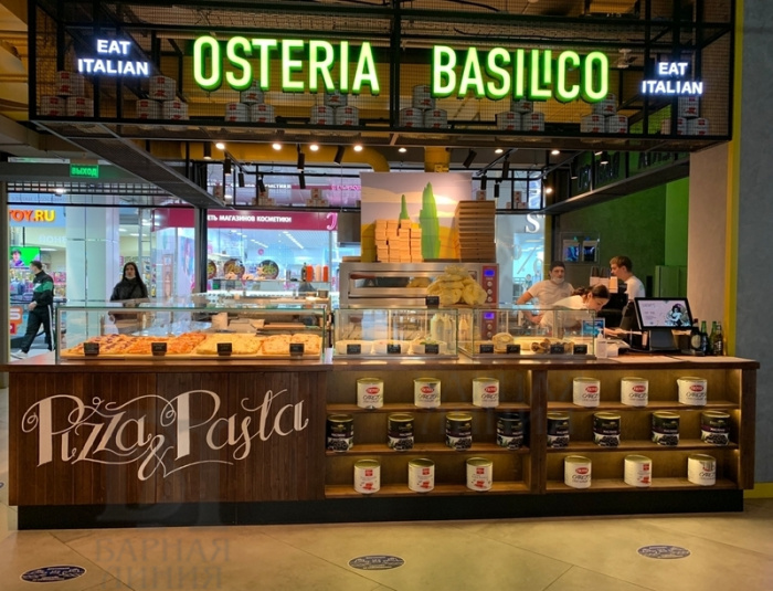 барная стойка "osteria basilico" италия-адлер гастропорт