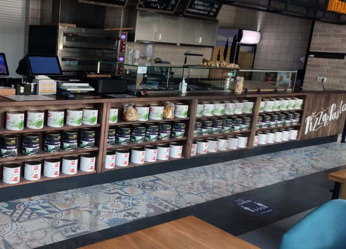 барная стойка osteria basilico