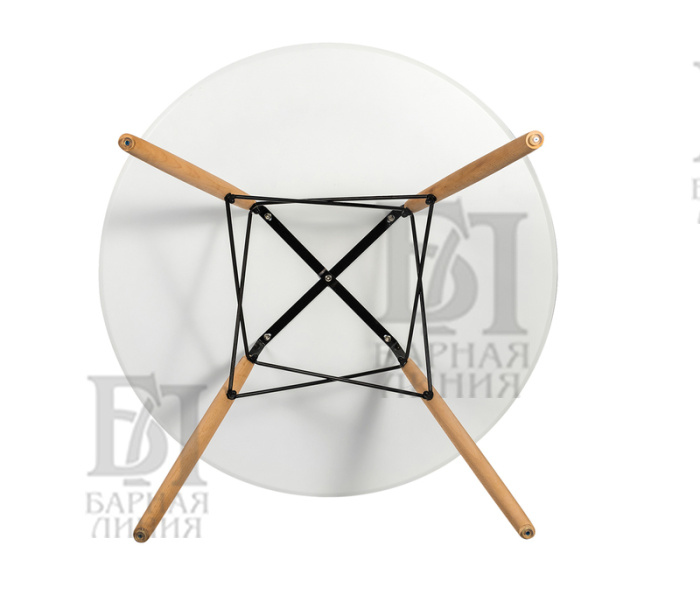 стол eames круглый d 1000