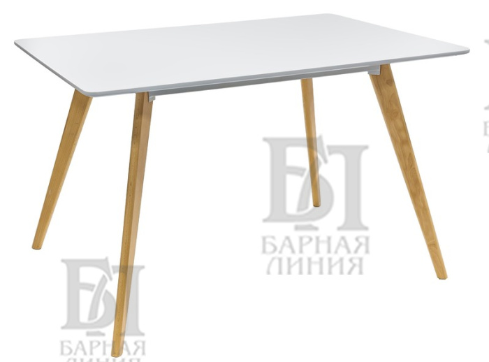 стол фиеста белый