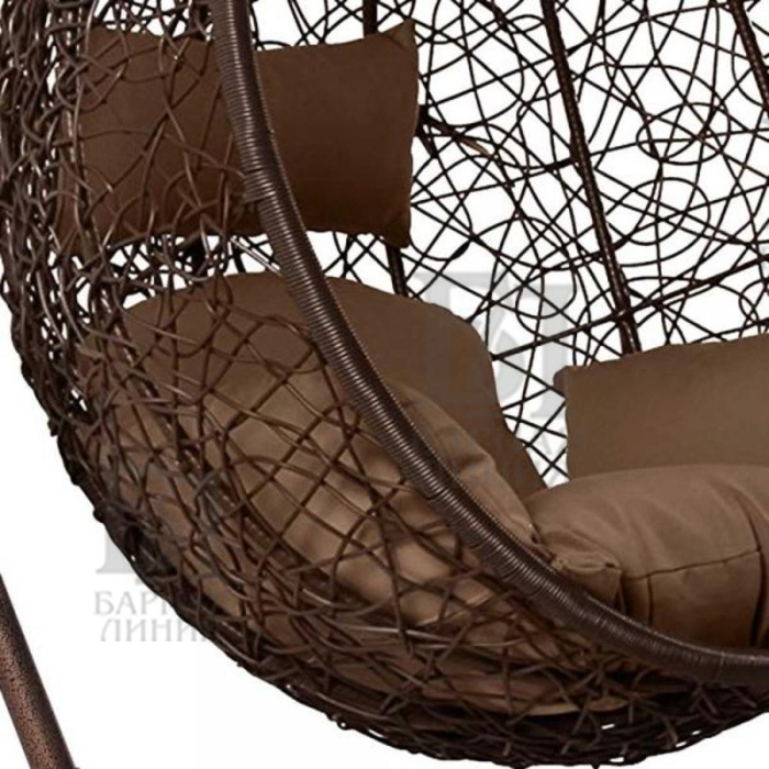 подвесное кресло 168 l из искусственного ротанга