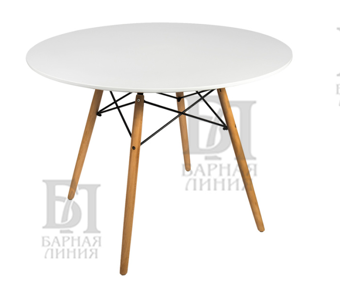 стол eames круглый d 900