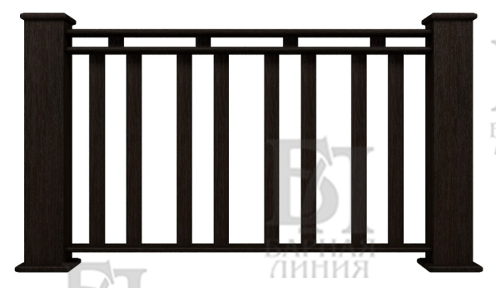 декоративное ограждение манчо h1000мм l1500мм