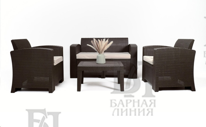 комплект  мебели ратан премиум сет