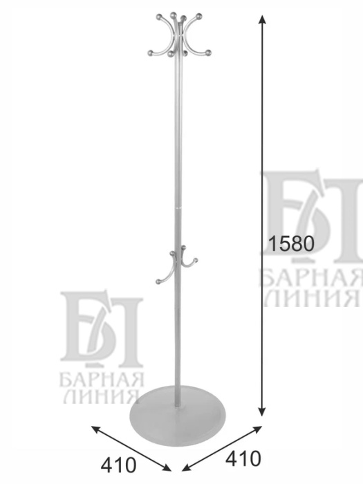 вешалка напольная п-10