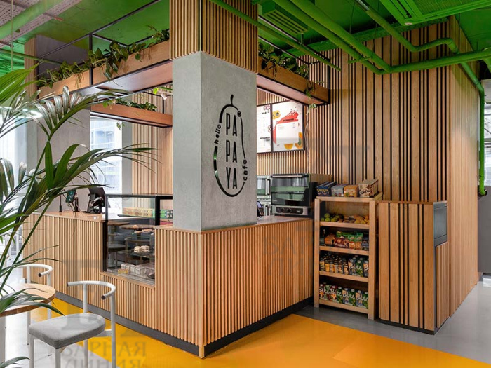 барная стойка papaya cafe