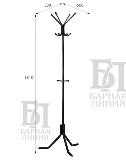 вешалка напольная п-3