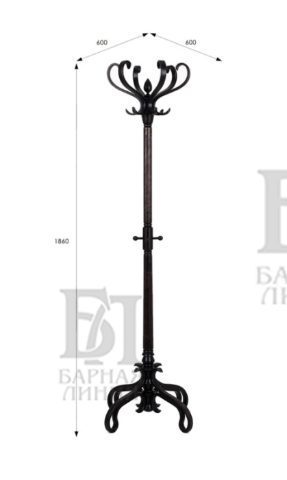 вешалка напольная в-4н