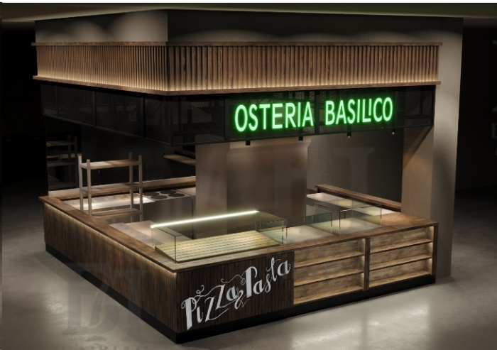 барная стойка "osteria basilico" италия-адлер гастропорт