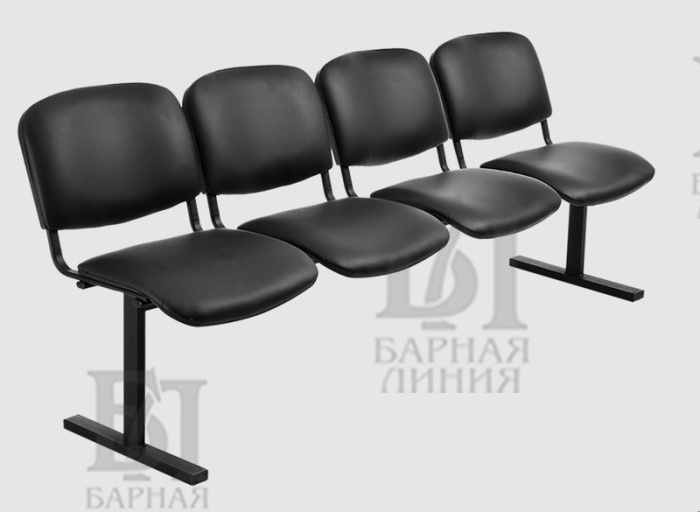 стул изо 4-х местный на раме