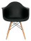 кресло eames деревянные ножки