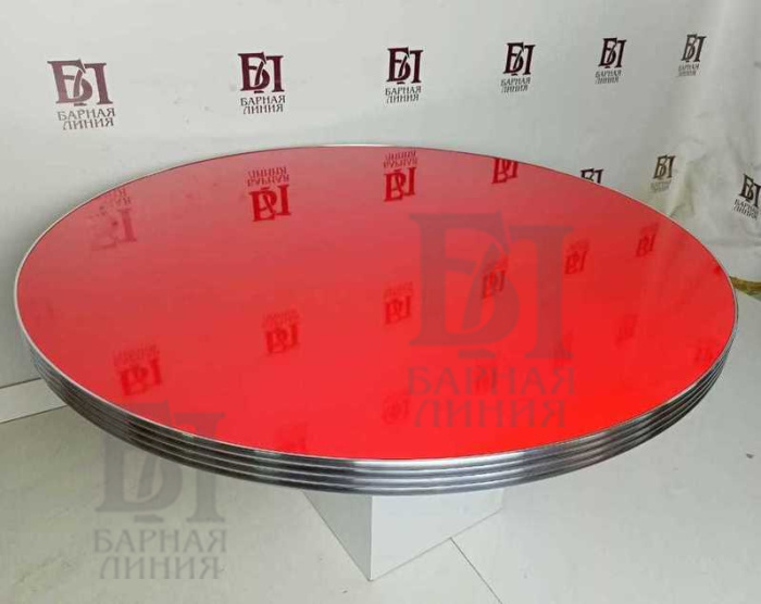 столешница мдф пластик кромка-алюминий d1200*50мм
