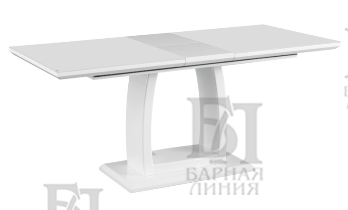стол оберон белый 140-170*80