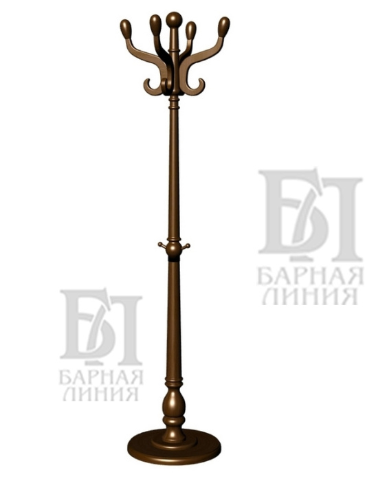вешалка напольная в-1н