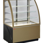витрина кондитерская охлаждаемая unis aldan basic 1000, gold