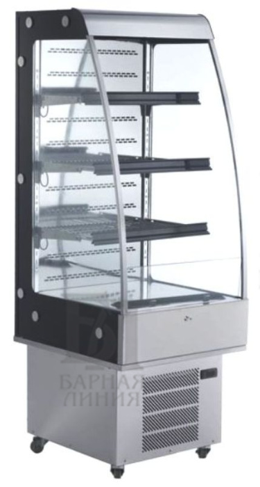 витрина холодильная starfood 250l