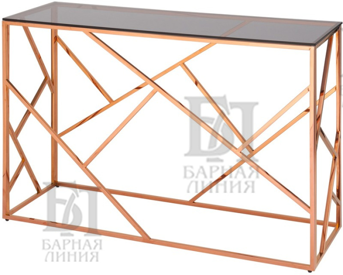 стол консоль локо1200*400*780, золотой