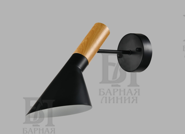 бра тюрин черный