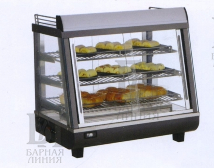 витрина тепловая starfood 96l( для самообслуживания)