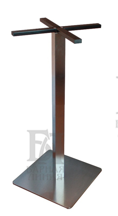 подстолье e-05-1100, нерж. сталь, квадрат; h=1100