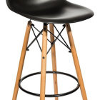 стул барный eames деревянные ножки