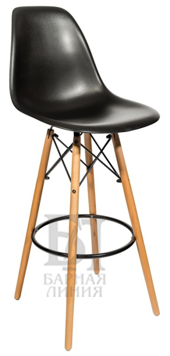 стул барный eames деревянные ножки