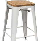 стул полубарный tolix wood