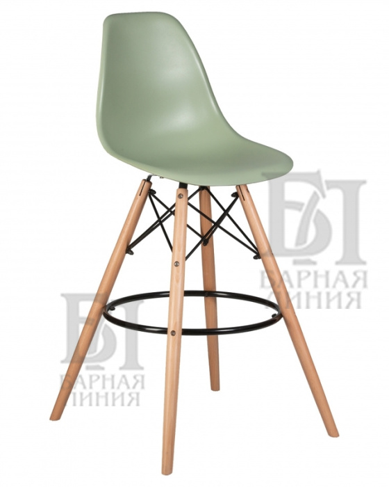 стул барный eames dsw дерево