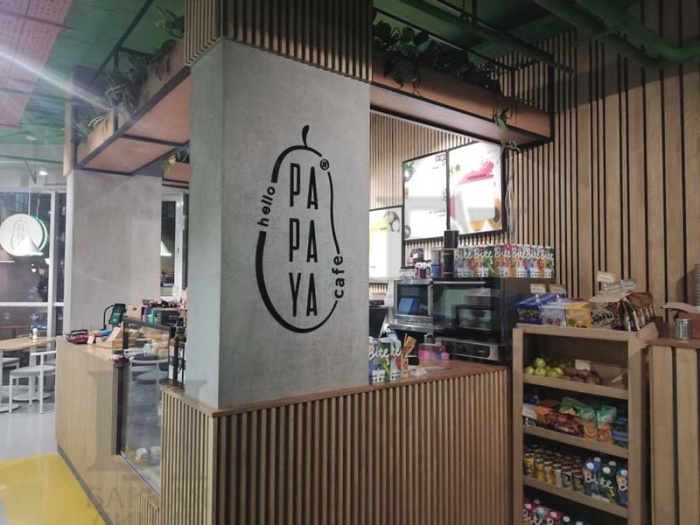 барная стойка papaya cafe