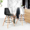 стул барный eames деревянные ножки