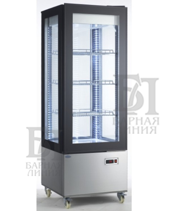 витрина холодильная starfood 400l