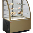 витрина кондитерская охлаждаемая unis aldan basic 1000, gold