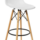 стул барный eames деревянные ножки