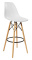 стул барный eames деревянные ножки