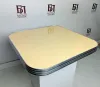 СТОЛЕШНИЦА МДФ ПЛАСТИК КРОМКА-АЛЮМИНИЙ 700*700*50мм
