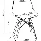 стул eames dsw дерево