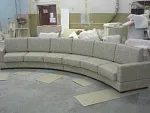 Радиусный диванный блок