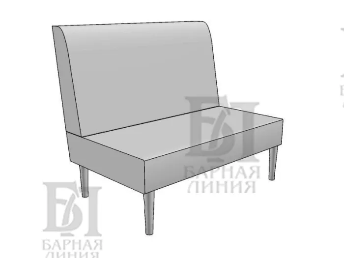 диван винтаж 1200мм