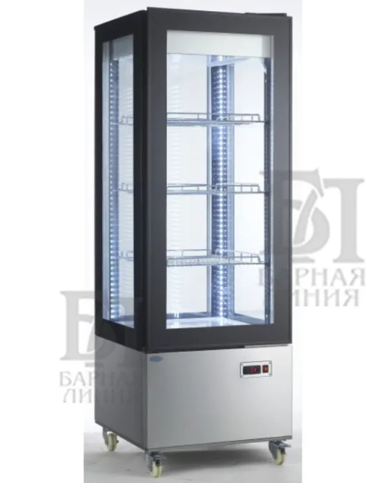 витрина холодильная starfood 400l