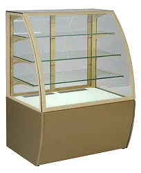 Витрина кондитерская охлаждаемая UNIS Eden 100, gold Витрина кондитерская охлаждаемая UNIS Eden 100, gold